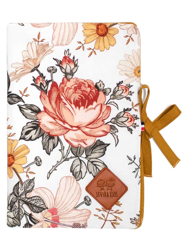 SEVIRA KIDS | Protège carnet de santé bébé en coton Néo Vintage Multicolore - Kiabi