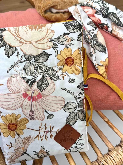 SEVIRA KIDS | Protège carnet de santé bébé en coton Néo Vintage - Kiabi