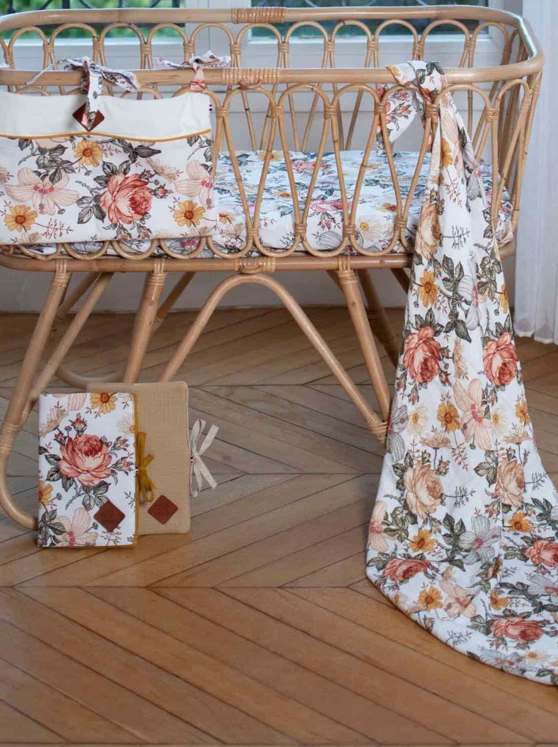 SEVIRA KIDS | Protège carnet de santé bébé en coton Néo Vintage Multicolore - Kiabi