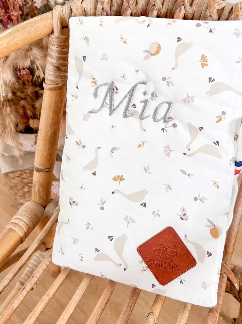 SEVIRA KIDS | Protège carnet de santé bébé en coton Sidonia Multicolore - Kiabi