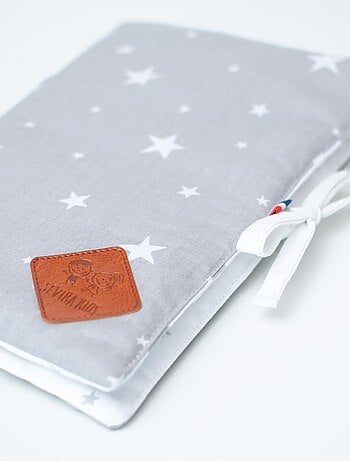 SEVIRA KIDS | Protège carnet de santé bébé en coton Stella