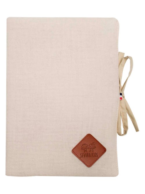 SEVIRA KIDS | Protège carnet de santé en gaze de coton Jeanne - Kiabi