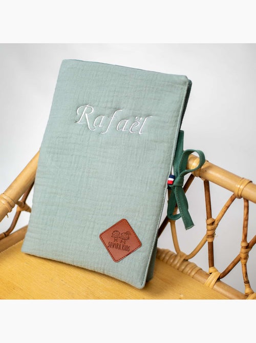 SEVIRA KIDS | Protège carnet de santé en gaze de coton Jeanne - Kiabi