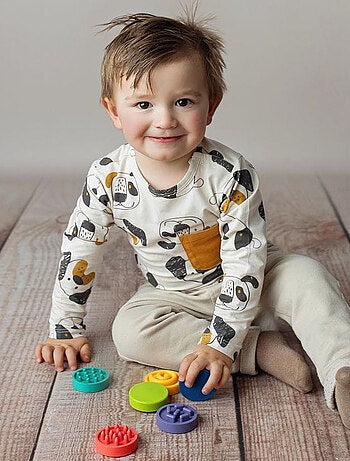 SEVIRA KIDS | Puzzle sensoriel Montessori XL – Formes tactiles à associer