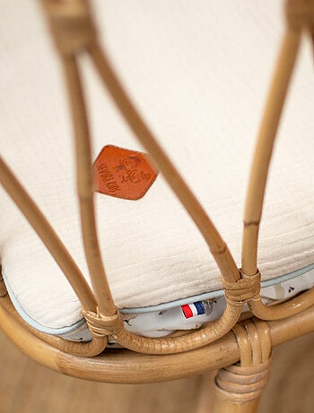 SEVIRA KIDS | Set berceau couverture et coussin en gaze de coton Jeanne