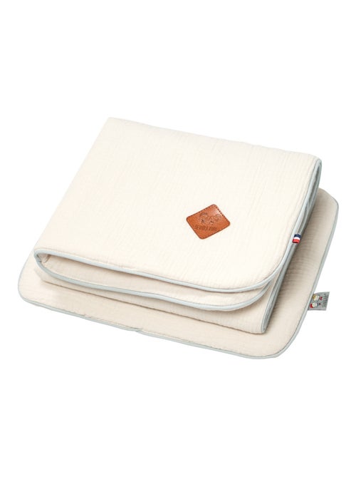 SEVIRA KIDS | Set berceau couverture et coussin en gaze de coton Jeanne - Kiabi