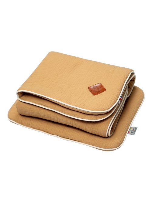 SEVIRA KIDS | Set berceau couverture et coussin en gaze de coton Jeanne - Kiabi