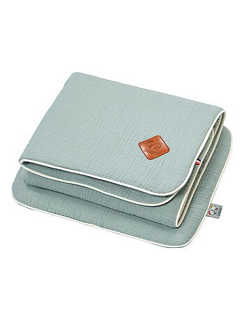 SEVIRA KIDS | Set berceau couverture et coussin en gaze de coton Jeanne