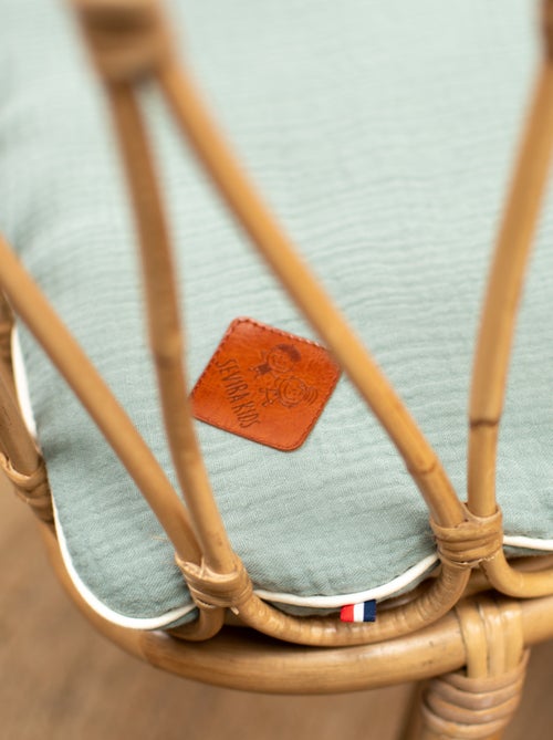 SEVIRA KIDS | Set berceau couverture et coussin en gaze de coton Jeanne - Kiabi