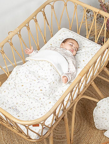 SEVIRA KIDS | Set coussin et couverture pour berceau et couffin Sidonia