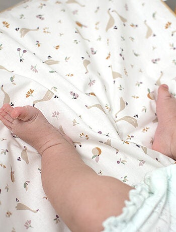 SEVIRA KIDS | Set coussin et couverture pour berceau et couffin Sidonia