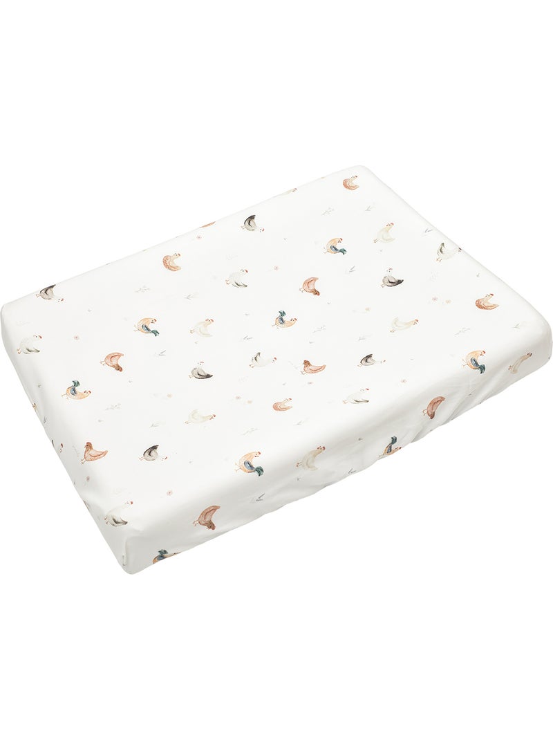 SEVIRA KIDS | Set housse de matelas à langer + tapis de change GALLINA Ecru - Kiabi