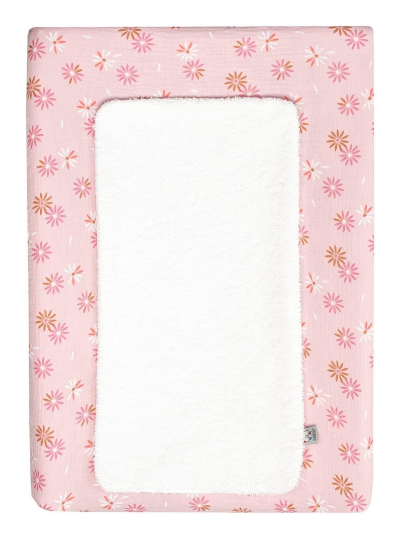 SEVIRA KIDS | Set housse de matelas à langer + tapis de change Rosella Rose - Kiabi