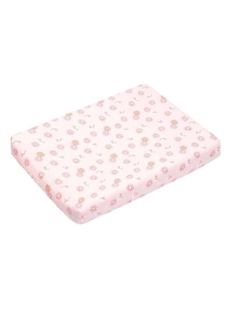 SEVIRA KIDS | Set housse de matelas à langer + tapis de change Rosella Rose - Kiabi