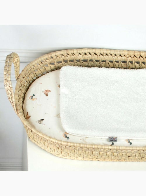 SEVIRA KIDS | Set panier à langer : panier + matelas + drap-housse + tapis de change GALLINA - Kiabi