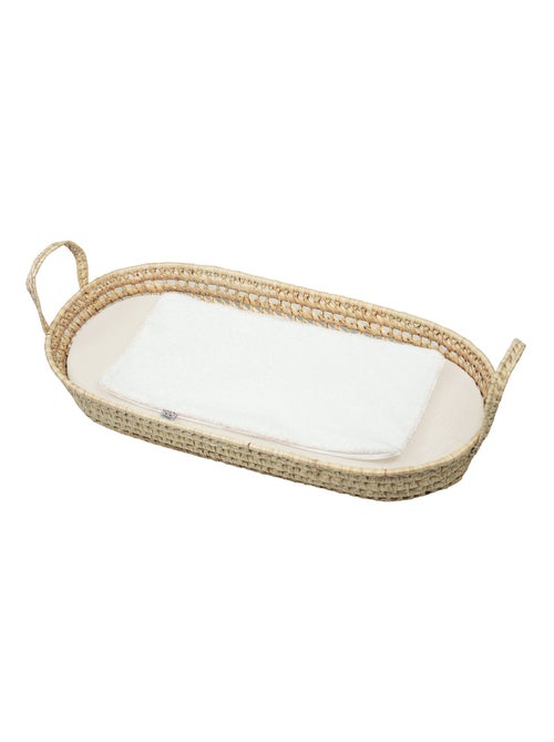 SEVIRA KIDS | Set panier à langer : panier + matelas + drap-housse + tapis de change JEANNE - Kiabi