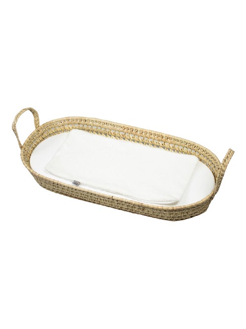 SEVIRA KIDS | Set panier à langer : panier + matelas + drap-housse + tapis de change JEANNE - Kiabi