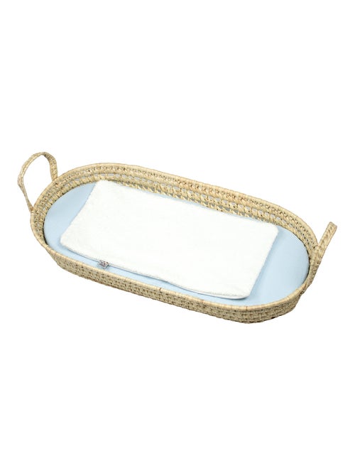 SEVIRA KIDS | Set panier à langer : panier + matelas + drap-housse + tapis de change JEANNE - Kiabi