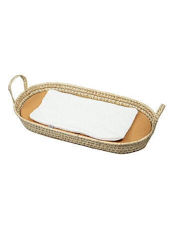 SEVIRA KIDS | Set panier à langer : panier + matelas + drap-housse + tapis de change JEANNE