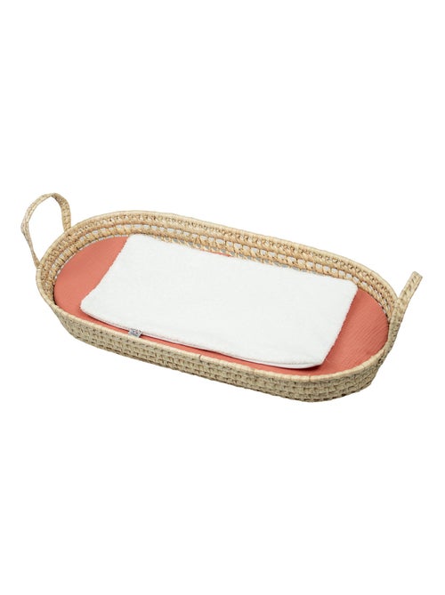 SEVIRA KIDS | Set panier à langer : panier + matelas + drap-housse + tapis de change JEANNE - Kiabi