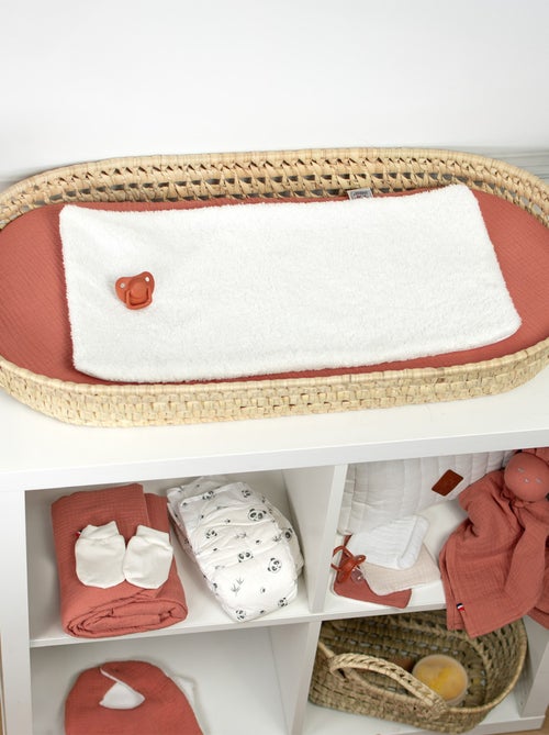 SEVIRA KIDS | Set panier à langer : panier + matelas + drap-housse + tapis de change JEANNE - Kiabi