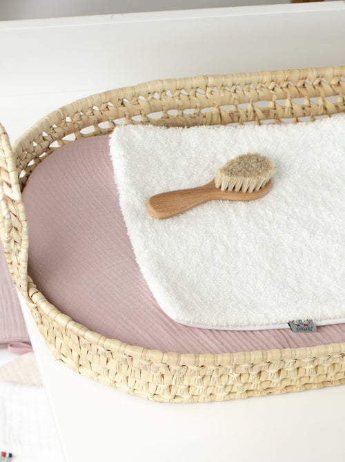 SEVIRA KIDS | Set panier à langer : panier + matelas + drap-housse + tapis de change JEANNE - Kiabi