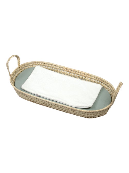SEVIRA KIDS | Set panier à langer : panier + matelas + drap-housse + tapis de change JEANNE - Kiabi