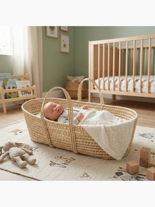 SEVIRA KIDS | SEVIRA KIDS | Jouet couffin poupée 60cm en fibres naturelles - Kiabi