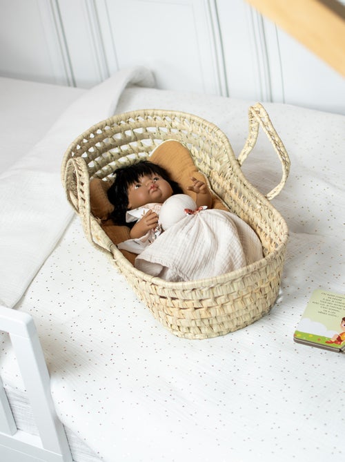 SEVIRA KIDS | SEVIRA KIDS | Jouet couffin poupée 60cm en fibres naturelles - Kiabi