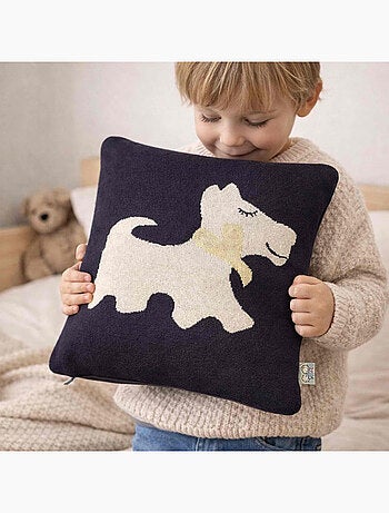Sevira kids | taie de coussin chien scotty