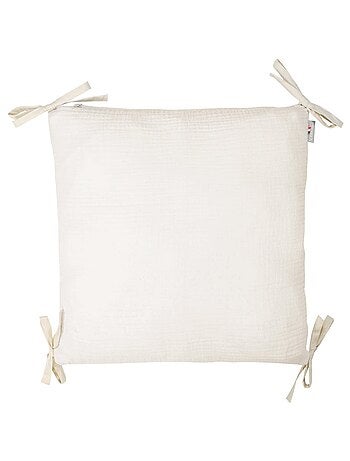 SEVIRA KIDS | Taie de coussin modulable avec liens à nouer en gaze de coton