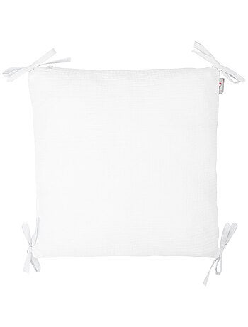 SEVIRA KIDS | Taie de coussin modulable avec liens à nouer en gaze de coton