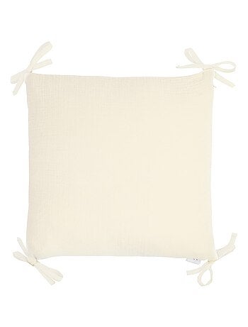 SEVIRA KIDS | Taie de coussin modulable avec liens à nouer en gaze de coton