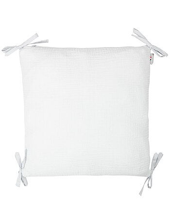 SEVIRA KIDS | Taie de coussin modulable avec liens à nouer en gaze de coton