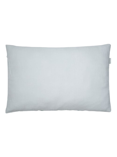 SEVIRA KIDS | Taie d'oreiller en coton réversible Eucalyptus - Kiabi