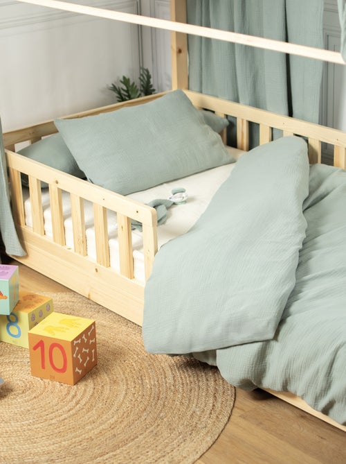 SEVIRA KIDS | Taie d'oreiller en gaze de coton Jeanne - Kiabi SEVIRA KIDS | Taie d'oreiller en gaze de coton Jeanne - Kiabi