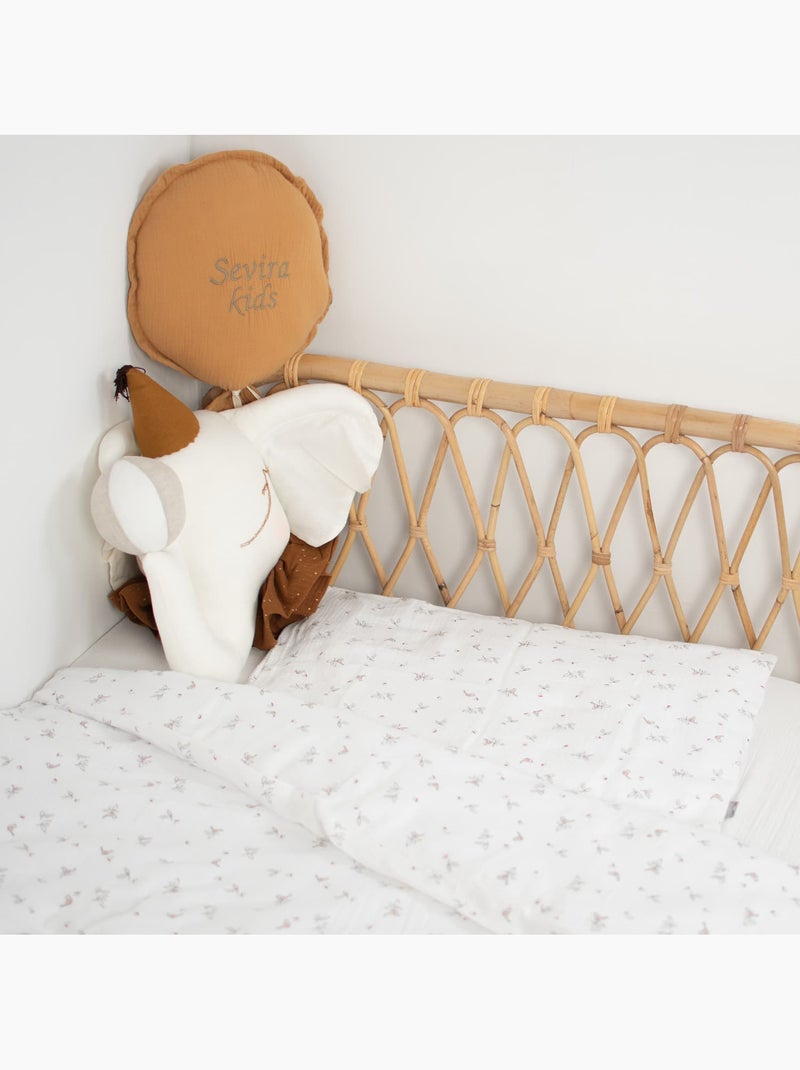 SEVIRA KIDS | Taie d'oreiller en gaze de coton Melody Blanc - Kiabi