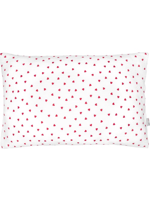 SEVIRA KIDS | Taie d'oreiller en gaze de coton réversible Lovio - Kiabi