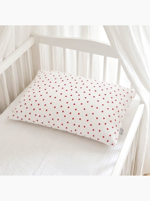 SEVIRA KIDS | Taie d'oreiller en gaze de coton réversible Lovio - Kiabi