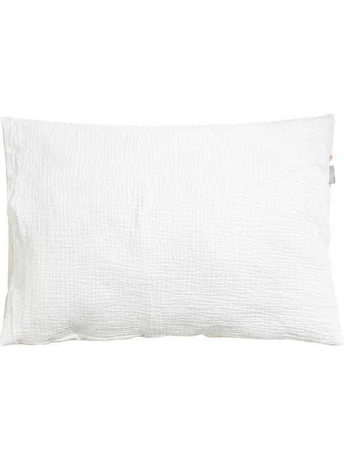 SEVIRA KIDS | Taie d'oreiller en satin de coton réversible GALLINA - Kiabi