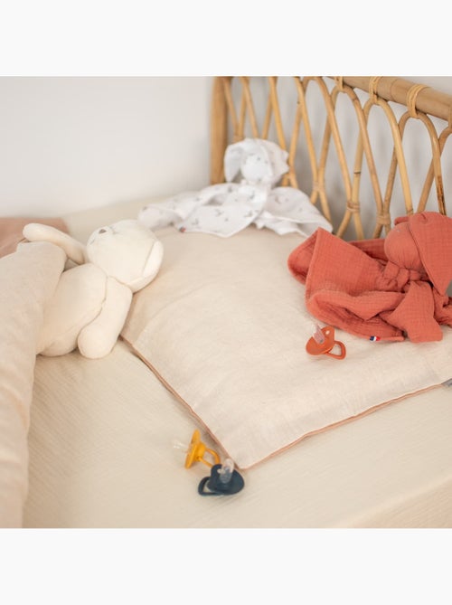 SEVIRA KIDS | Taie d'oreiller réversible en Lin lavé - Kiabi