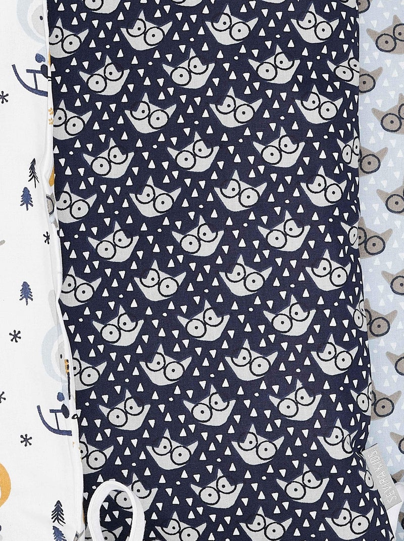 SEVIRA KIDS | Taies de coussin pour tour de lit modulable ESKIMO ELI Bleu - Kiabi