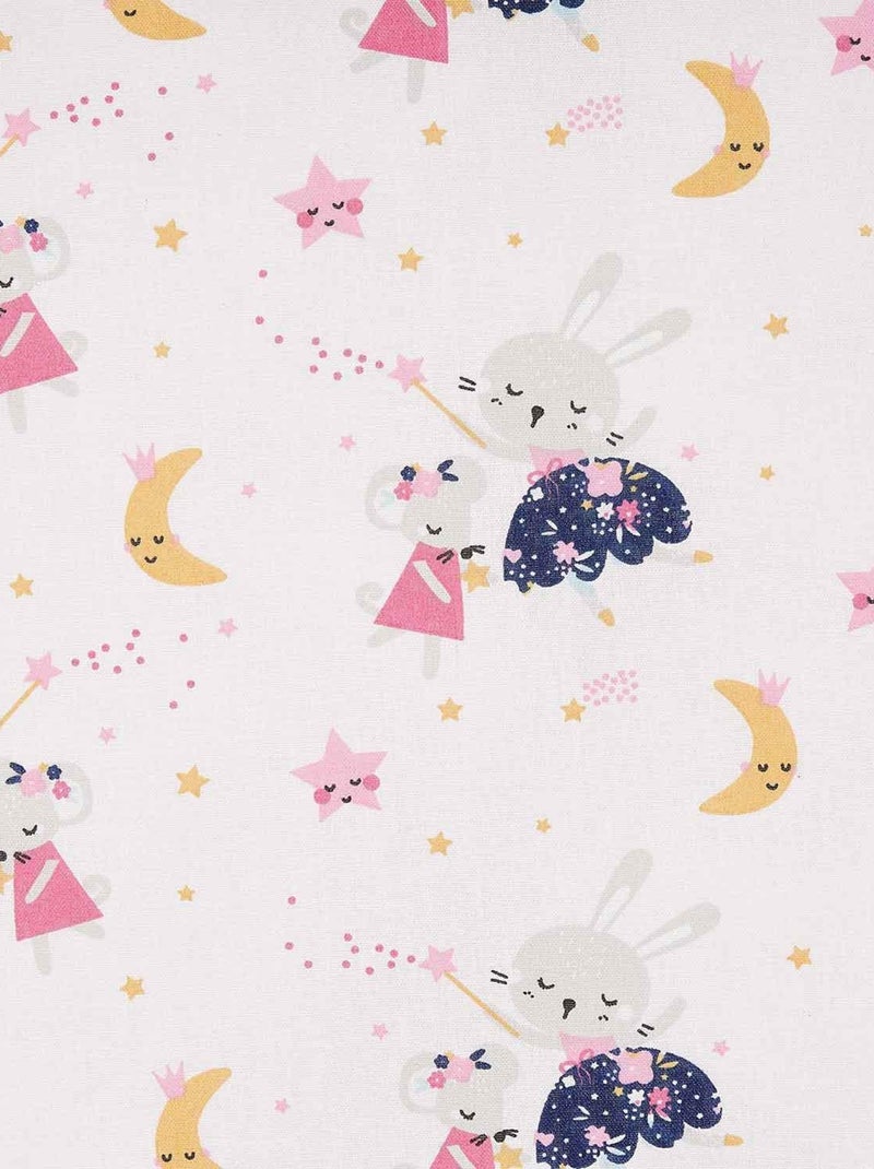 SEVIRA KIDS | Taies de coussin pour tour de lit modulable FAIRY FLORE Rose - Kiabi