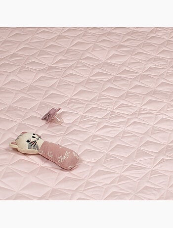 SEVIRA KIDS | Tapis de parc tapis d'éveil bébé réversible en coton piqué