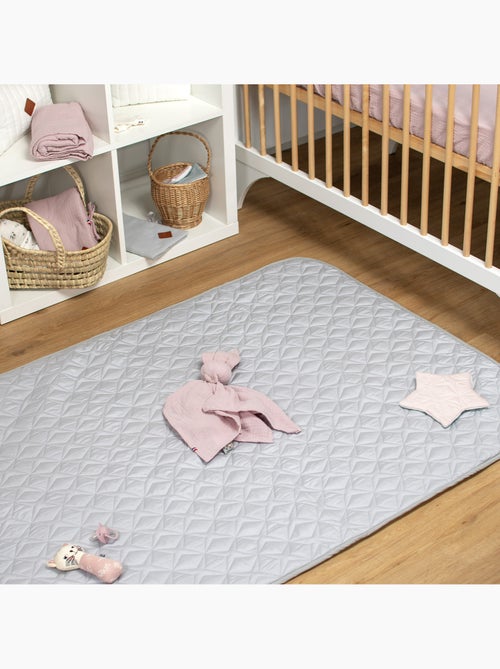 SEVIRA KIDS | Tapis de parc tapis d'éveil bébé réversible en coton piqué - Kiabi SEVIRA KIDS | Tapis de parc tapis d'éveil bébé réversible en coton piqué - Kiabi