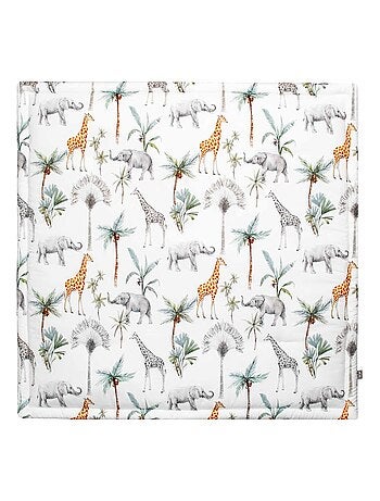 SEVIRA KIDS | Tapis de parc tapis d'éveil réversible Safari