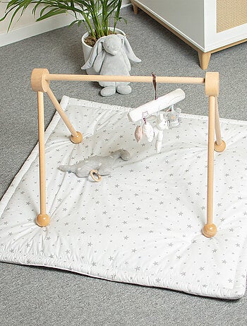 SEVIRA KIDS | Tapis de parc tapis d'éveil réversible Stella