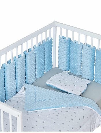 SEVIRA KIDS | Tour de lit modulable 10 pièces extra doux MINKY