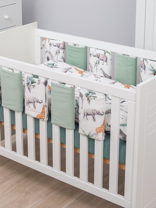SEVIRA KIDS | Tour de lit modulable et réversible Safari - Kiabi