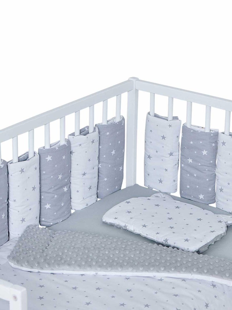 SEVIRA KIDS | Tour de lit modulable et réversible STELLA Blanc - Kiabi